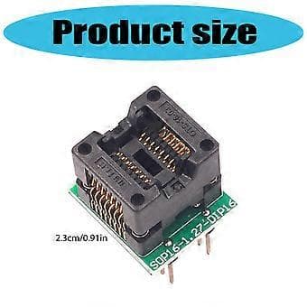 Smal Kropp SOP16 Til DIP16 Ic Programmeringskontakt Konverter Adapter For IC Kontakt Programmering Og Testing Enkel Bruk