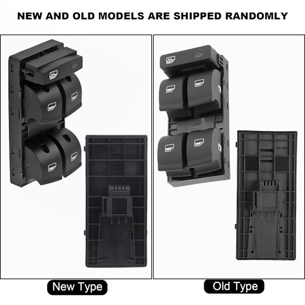 8ED 959 851 Strømsvindue Lifter Master Switch til A4/S4 B6 B7 RS4 SEAT Exeo