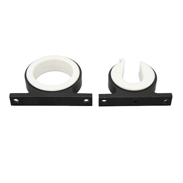 2 stk Fiske Stang Holder Horisontal Vertikal Aluminium Båtmontert Fiske Stang Stativ for Skip Biler Lastebiler Bobiler Svart