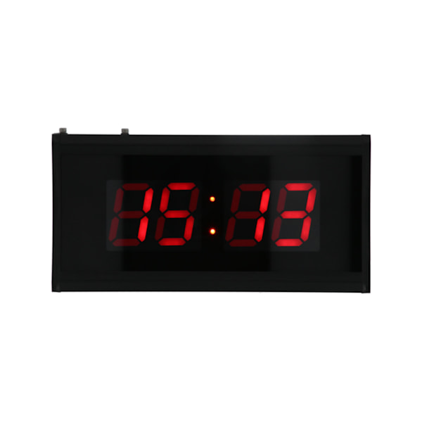 Digital Väggmonterad Klockkalender Stor Skärm Elektrisk Bordsklocka för Hemmakontor 100‑220VUK-kontakt