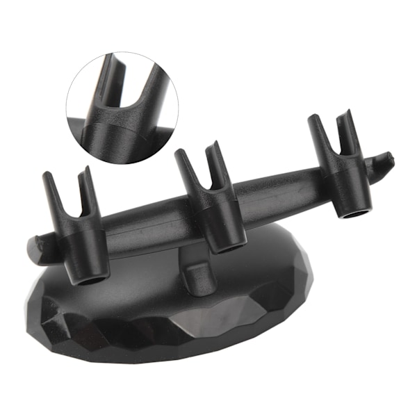 Airbrush Holder Robust Stabil Bærbar Airbrush Stativ Support Til 3 Airbrusher Til Bilmaling Tatovering Makeup