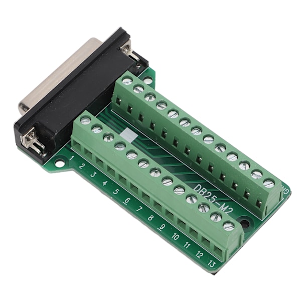 25-polig Terminalblockanslutning Signalmodul Nitartyp PCB-kort för kommunikationsfelsökning DB25-M2