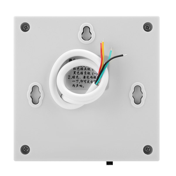 Type 86 Trådløs Dørklokke til Kontor Hjem Sikkerhed Adgangskontrolsystem 12V