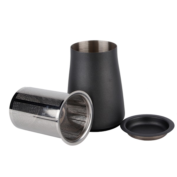 100% Kaffesikt i rostfritt stål, Espresso Doseringskopp med handsfree-design, Idealisk för kaffeentusiaster som strävar efter felfri extraktion varje gång