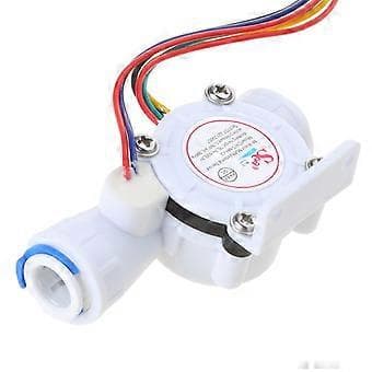 Hall Effect Væske Vand TDS Temperatur Flow Sensor Fluidmeter Tæller Switch- Kontrol DN10- Turbine- Flowmåler DC5-24V