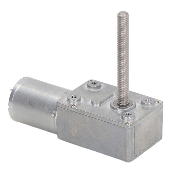 Madonnanvaihdemoottori Itselukituva Toiminto M6 Pää Kiertävä Akseli Kierre Nopeuden Vähentäminen DC Vaihteisto Moottori DC12V 23RPM
