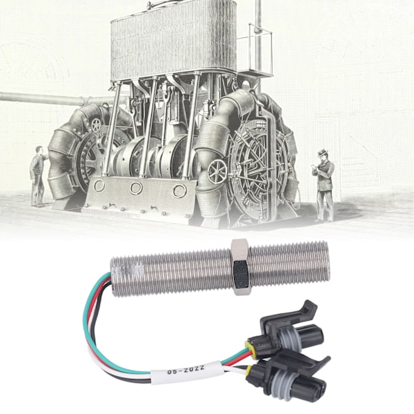 Magnetisk Pickup Hastighedssensor 5/8 M16 UNF Rustfrit Stål MSP6732 Generator MPU Hastighedssensor
