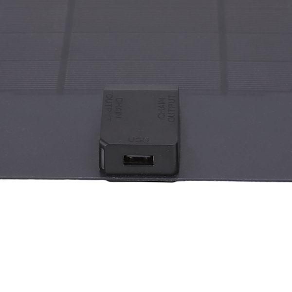 8W 5V Solpaneler USB-utgångsport Polysilicium Solladdare Power Bank Bärbar Solladdare för Flygplan Gatulampor