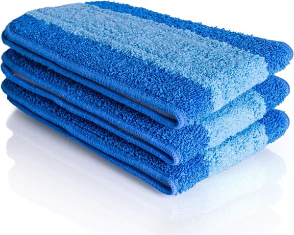 4-pack mikrofiberrengöringsdynor kompatibla med Bona Mop - Micro