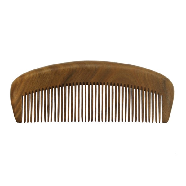 Wooden Comb - Natural Wood Detangler for vått eller tørt hår -