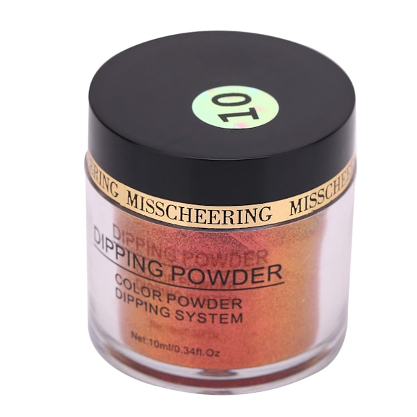 Nagelkonst Pigment Dekorationspulver Kameleont Manikyr Glitter Spegelpulver #10