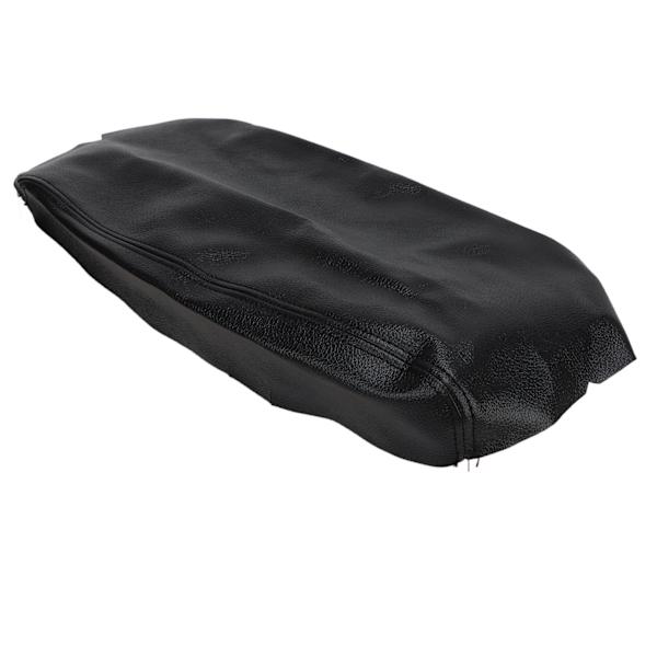 Armstödslock Syntetiskt Läder Mittkonsol Armstöd Boxfodral Skyddande Omslag för Highlander 2008‑2013 Svart