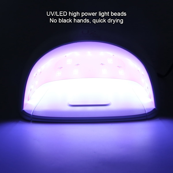72W Profesjonell Negle tørker Gel Polish UV LED Lys Manikyr Herding Neglekunst Utstyr US Plug 110~240V
