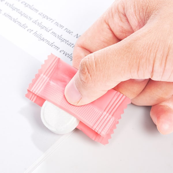 Återanvändbar Mjuk Tvättlapp, Portabel Bomulls Non-woven Material För Mångsidig Användning, 100st Hygieniska Individuellt Förpackade Engångs Maskpapper, Resa