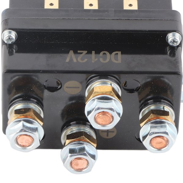 Vinschsolenoidreläkontaktstyrningsbrytare 12V 500A Passar för ATV UTV 8000lb‑12000lb vinschar