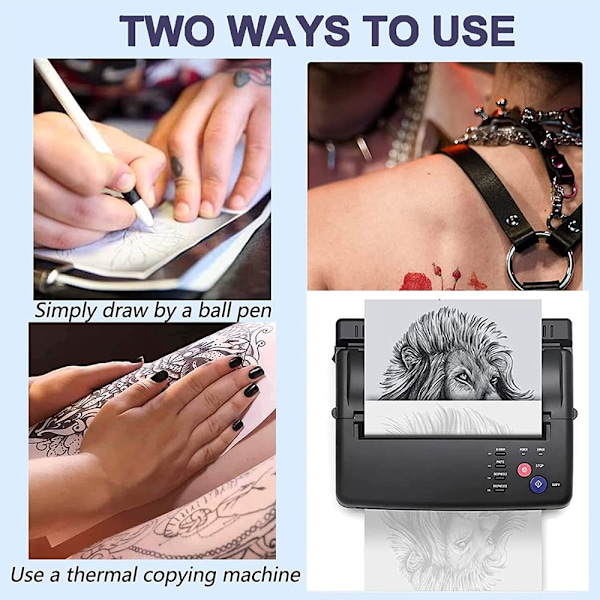Tattoo Master's Delight, Hudsäkert tatueringspapper för överföring och icke-bleknande stencilpapper för tatuering, prisvärt kit för proffs och övningssessioner
