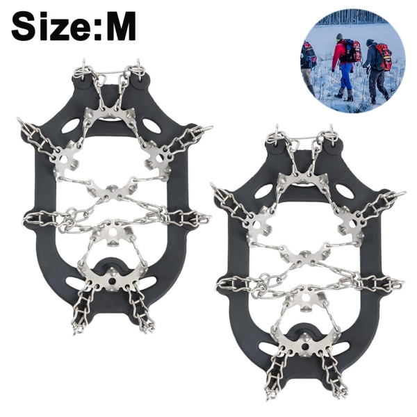 Outdoor anti-skid mountaineering crampons 19 teeth Ice and snow