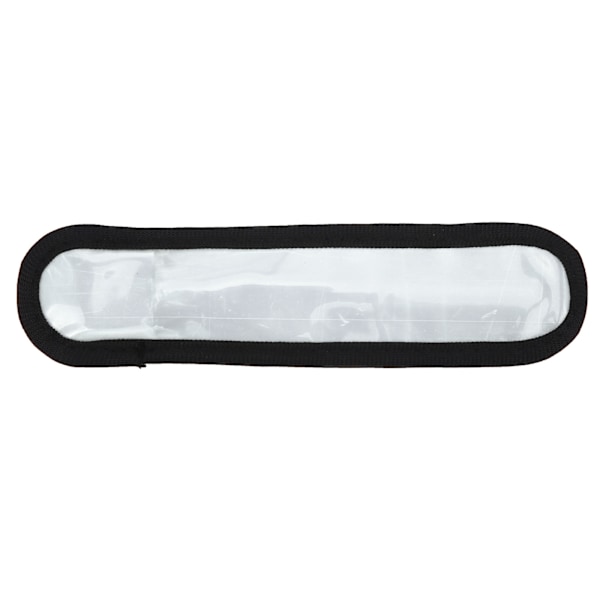 LED Frigöringsspänne Typ Lysande Armband Justerbart Blinkande Armband för Cykling Löpning Vit