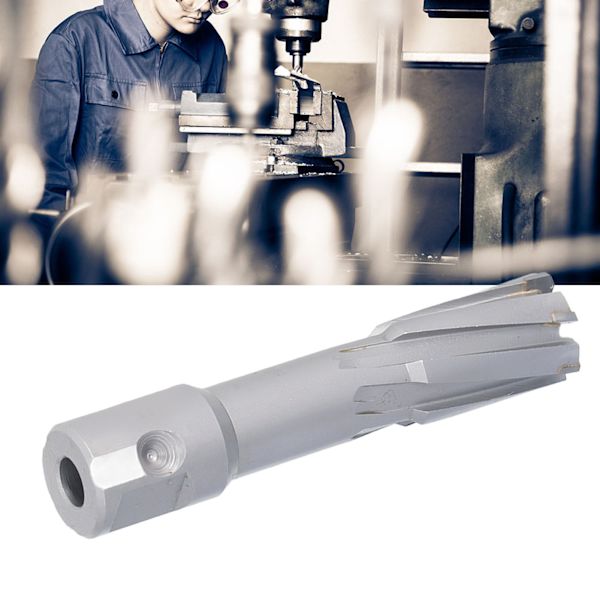 Annulärt Fräsverktyg Metrisk 50mm Skärande Snabbborrning 40CR Hårdmetall Kärnborr för Stålplåt 21mm