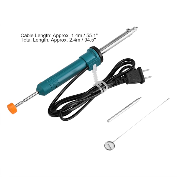 2 i 1 36W 220V Elektrisk Lodde Suger Lodning Aflodning Pumpe Fjernelse Værktøj / Jern Pistol