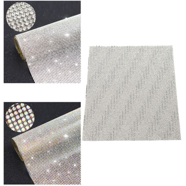Glitter-autotarra Bling-timanttilevy Itseliimautuva DIY-auton koriste Universaali