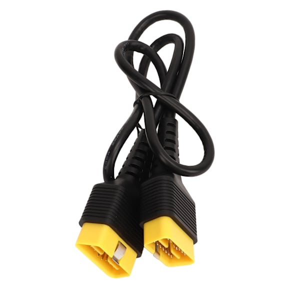 100cm Diagnostisk Kabel TPT Hus 16-pins Hann til Hann Forlengelseskabel Gult Universal for Kjøretøy