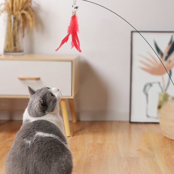 Cat sugekopp katteposter Innendørs katteleke, plysj actionfigur