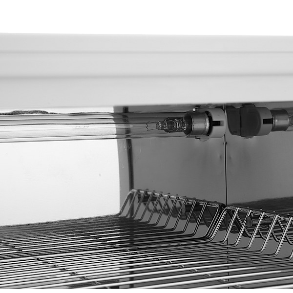 10L Dubbellagers UV-Ozon Handdukskab UV-Rengöring för Kläder Hem Salong Hotell EU-kontakt 220V