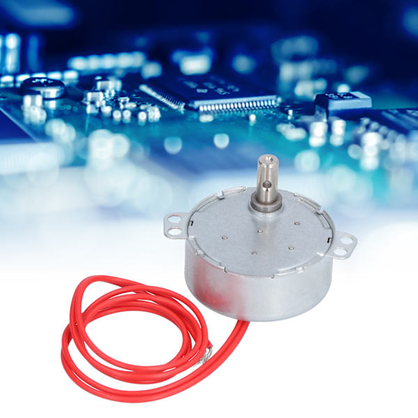 2 st Mikro Motor CW/CCW Riktning Synkron Elöverföring Delar AC12V 8‑10R/MIN 4W
