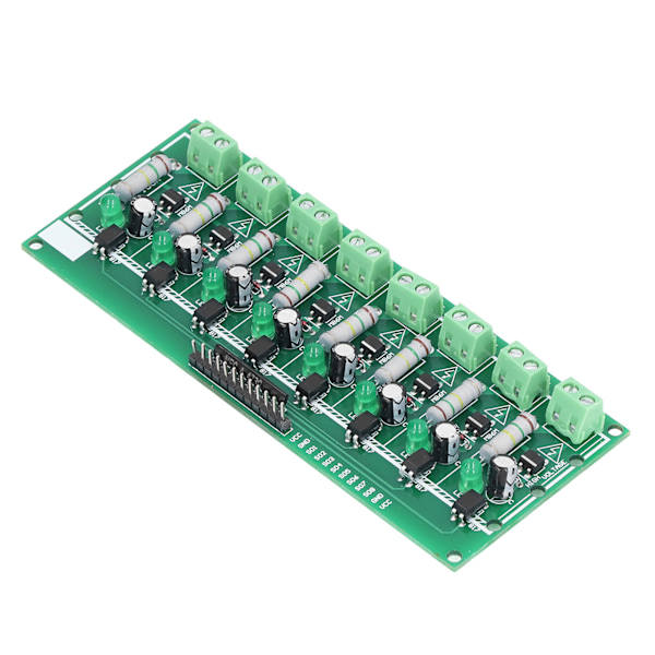 Optokytkimen eristyslevy 8 kanavainen PLC-jännitteentunnistusmoduuli 220V AC DIY-projekteihin