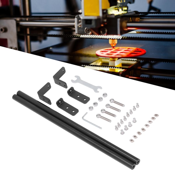 Stödstavsset DIY-uppgradering 3D-skrivartillbehör för Ender 3 220x220x250mm utskriftsstorlek