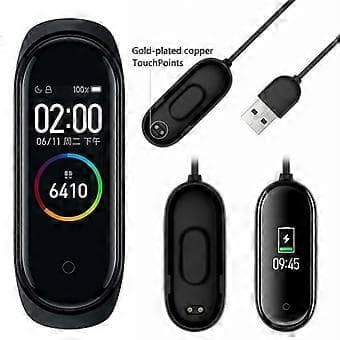 Opladerkabel til Xiaomi Mi Band 6 5 4 Miband 3 Smart Armbånd