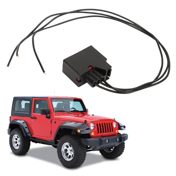Framsignalanslutningspluggkabel 68065016AB Ljuskontakt för Wrangler JK 2007 till 2018