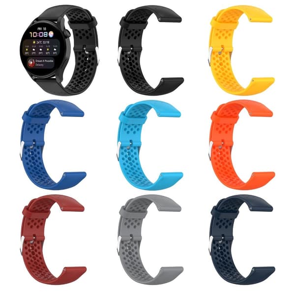Udskiftningsurrem kompatibel med Garmin Forerunner, Quick Release 22 mm silikonemateriale til Forerunner 255 265 Venu 2 Vivoactive 4,