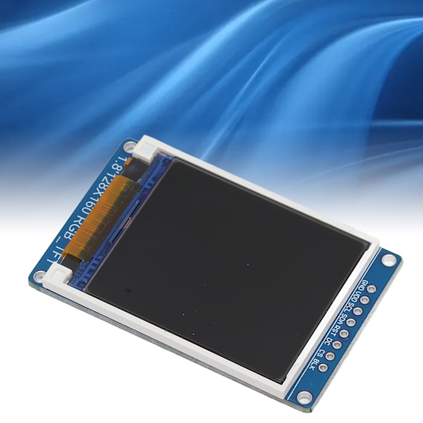 Värillinen LCD-näyttö 1,8 tuumaa SPI-liitäntä 128 x 160 TFT-värillinen LCD-näyttö yhden sirun mikrokontrollerille