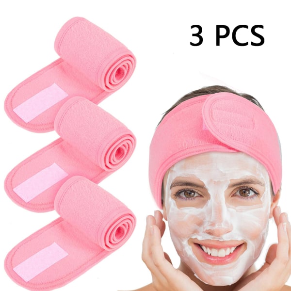Facial Spa Pannband - Makeup Dusch Badkar Wrap Sport Pannband Ter