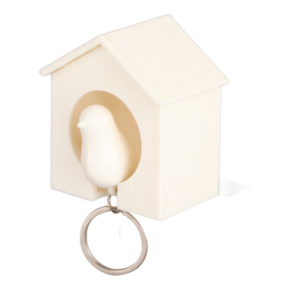 Fuglehus Nøgleholder Mini Fuglerede Nøglering Anti-tabt Nøgleholder til Hjemmet