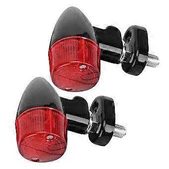 1 Par 10MM Gjenge LED Blinklys Kuleindikatorlampe Passer for Yamaha