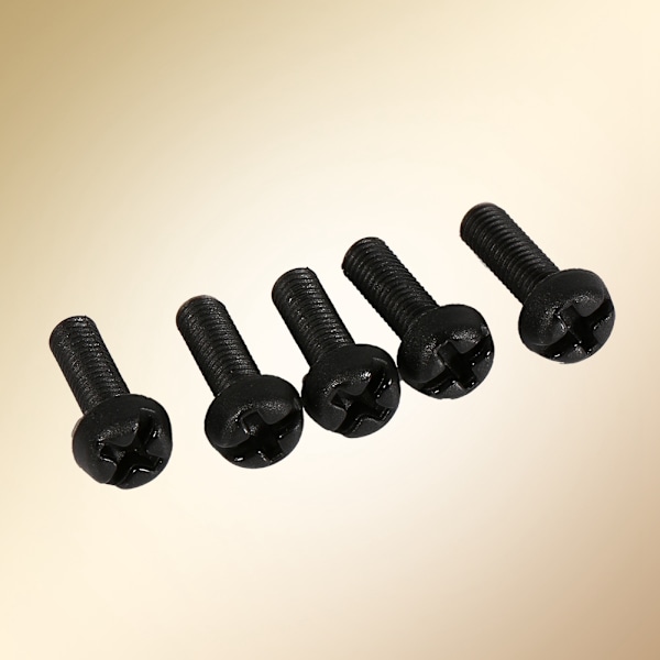 100 stk M2 M3 M4 Plast Nylon Hex Hannhunn Hunn Avstandsholder Rundt Hode Skrue Mutter