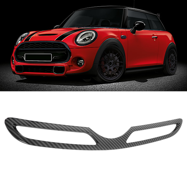 Kulfiber-stil Instrumentbræt Luftventil Dæksler Trim til Cooper Hatchback F55 F56 F57 2014‑2021