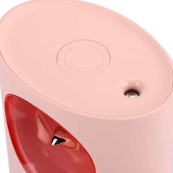 400ml Luftfukter USB Musikk Mini Luftfukter Nattelys for Hjem Kontor Rosa