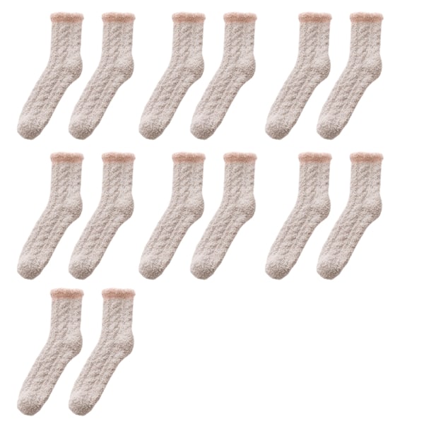 Warm Soft Plush Slipper Socks Fluffy Microfiber Socks Weatherpro