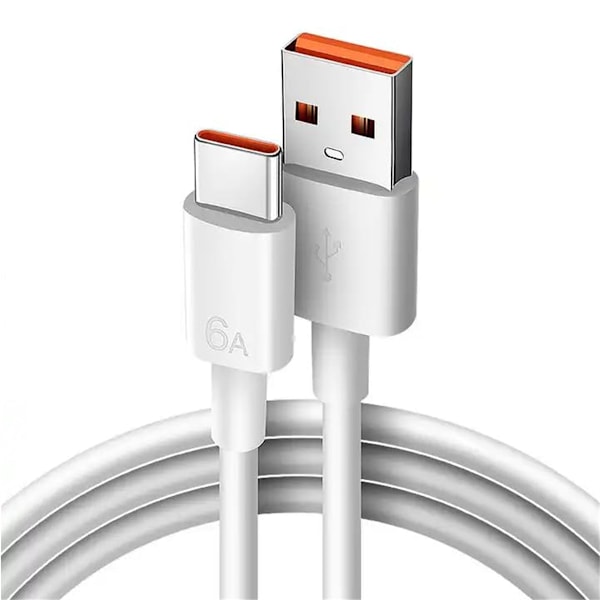 Turbo Laddningskabel För Xiaomi, 8A 80W Snabb HyperCharge USB C Kabel Med VOOC Teknologi, Hållbar Och Säker Laddning, Snabb Dataöverföring För Android