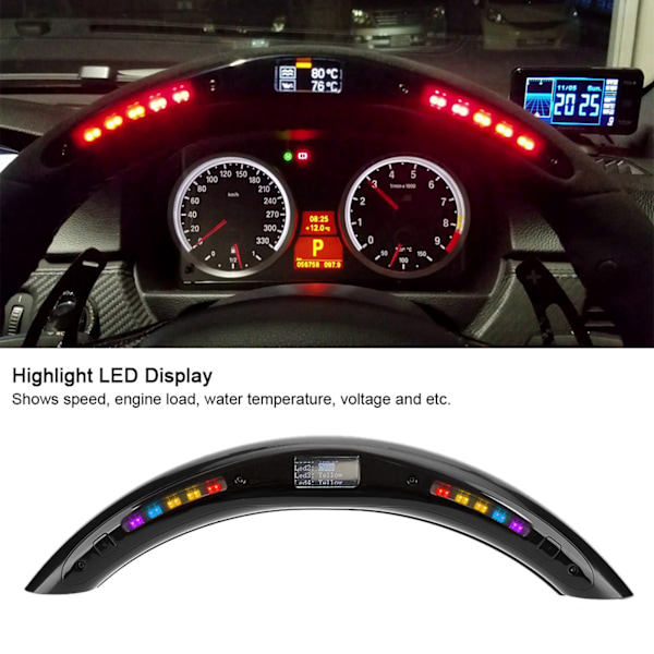 LED-display med intelligent modulkit - Universal tilbehør til LED Performance-rat