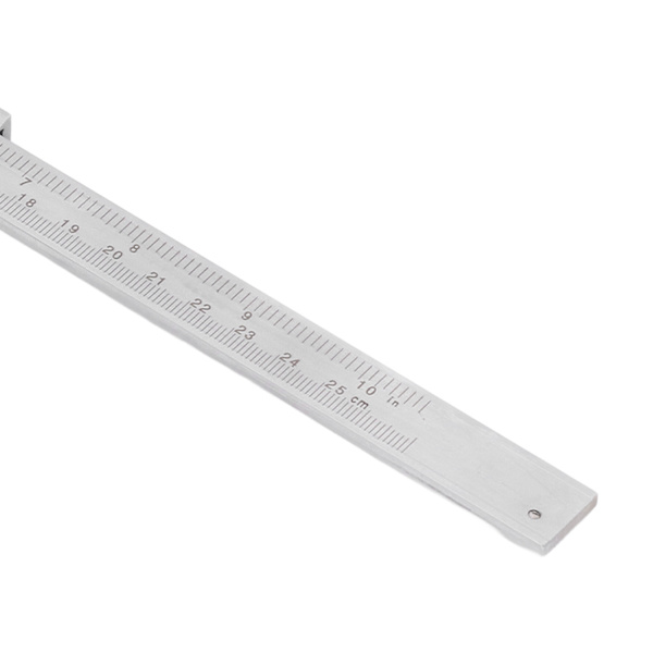 Ruostumattomasta teräksestä valmistettu vernier-mitta, rinnakkaismerkintämitta, mittaus- ja kaiverrusväline 0–250 mm