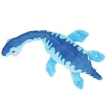 Plesiosaurus Dinosaur Plyslegetøj Realistisk Blød Blå Dinosaur Udstoppede Dyr Legetøj til Soveværelse