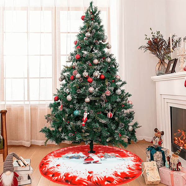 84 cm Jul Nyår Julgransmatta ornament
