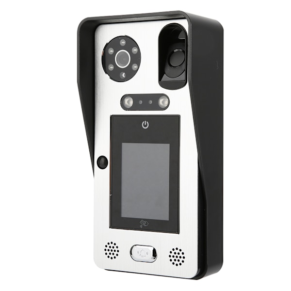 7 tommer 1080P Videodørklokke Trådløs Wifi Ansigtsgenkendelse Fingerprints Adgangskode RFID Dørtelefon 100-240VUK