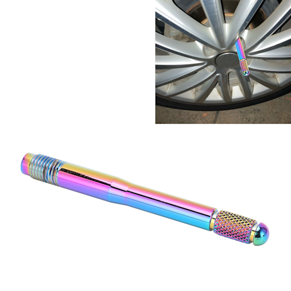 Hjulbalanseringsverktyg för hjuljustering, stift för montering, 304 rostfritt stål, färgglad, universell tillbehör, M12x1.25