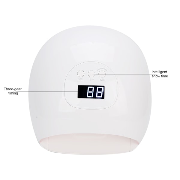 72W Professionel Negle tørreapparat Gel Polish UV LED Lys Manicure Hærdende Neglekunst Udstyr AU Stik 110~240V